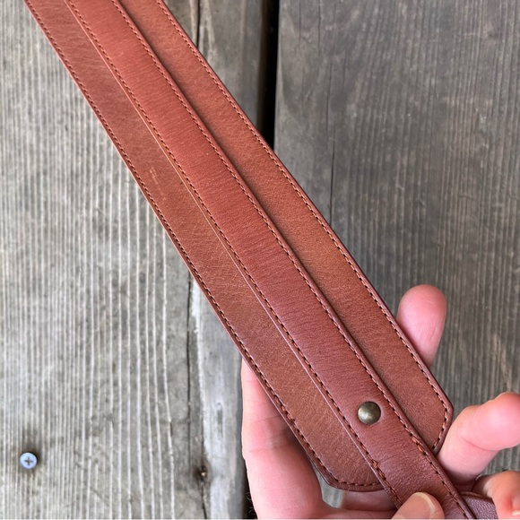 Banana Republic Brown Leather Tie Belt NWT Sz S - Picture 15 of 15